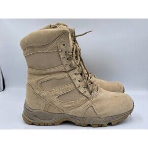 Rothco Men's Desert Forced Entry Deployment Combat Boots Tan Size 9R